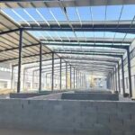 Light Indoor Football Stadium Sports Court Large Span Steel Frame Prefab Soccer Center Prefabricated Steel Structure Welded