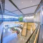 Prefabricated Customized Steel Structure Buildings for Office Gym Hall Mall Art Center Supermarket-Lightweight Welding Cutting