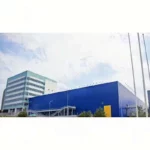 Famous Prefab Light Steel Structure Shopping Center Supermarket Commercial Building Welding Services Direct Design Manufacture