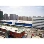 Famous Prefab Light Steel Structure Shopping Center Supermarket Commercial Building Welding Services Direct Design Manufacture