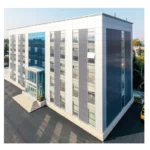 Prefab Light Steel Structure Building for Complex Shopping Commercial Center & Supermarket with Welding & Cutting Services