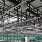 Steel Structure Bridge Prefabricated Light Welding Cutting Customized Color ISO9001 Certified 50 Years Life Span China Qingdao