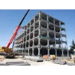 New Prefab Hot Sale Multi-Layer Steel Buildings Industrial Modern Design for Office Apartment Hotel Workshop and Shop Low Price