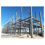 Best Sales Light Weight Prefabricated Structural Steel Office Building / Hangar / Workshop / Warehouse Welding Cutting 50-Year