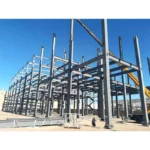 Best Sales Light Weight Prefabricated Structural Steel Office Building / Hangar / Workshop / Warehouse Welding Cutting 50-Year