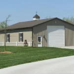 Pre Engineered Low Price Customized Steel Structure Farm Storage Shed Warehouse Building Prefabricated Steel Hangar