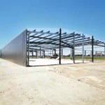 Hot Selling Prefab Steel Carport Public Steel Structure Frame Garage with Framework for Garage Storage Warehouse
