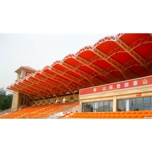 High Strength Light Steel Structure Football Stadium with ISO9001:2015/CE Certification Total Project Solution for Sports Venues