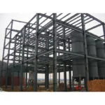 Steel Structure Prefabricated 3D Drawing Building Storage Shed Barn Industrial Workshop Warehouse Light Welding Cutting for Sale