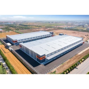 Customized Hot Galvanized Industrial Workshop Light Steel Structure Buildings Manufacturing Prefabricated Steel Factory