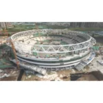 Steel Structure Indoor Football Stadium and Large-scale Indoor Gymnasium Best Design for Auto Car Showroom Storage Welded