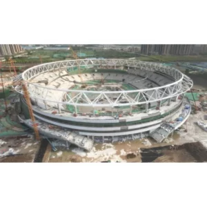 Steel Structure Indoor Football Stadium and Large-scale Indoor Gymnasium Best Design for Auto Car Showroom Storage Welded