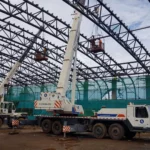 Steel Structure Indoor Football Stadium and Large-scale Indoor Gymnasium Best Design for Auto Car Showroom Storage Welded