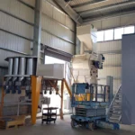 Light Prefabricated Steel Structure Storage Silo Building with Welding Cutting Bending Services for Workshop Use