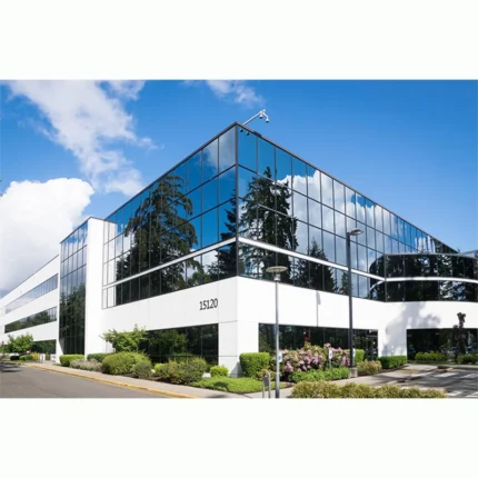 Industrial Design Large Steel Structure 4s Car Showroom Fire Water Proof Features for Warranty for Supermarkets Malls Hall Use
