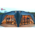 Industrial Design Large Steel Structure 4s Car Showroom Fire Water Proof Features for Warranty for Supermarkets Malls Hall Use