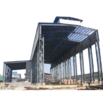 Prefabricated Light Steel Structure Truss Roof Latticed Column Warehouse Garage Built-Up Steel Column Workshop Welding Bending