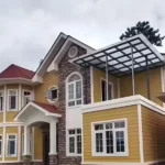 Cozy Home Sturdy Fully Prefab Steel Structure Villa Cottage Contemporary Apartment Building Tiny Folding House