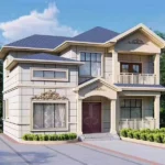 Cozy Home Sturdy Fully Prefab Steel Structure Villa Cottage Contemporary Apartment Building Tiny Folding House