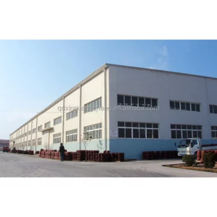 Modern Design Steel Structure Large Span Metal Warehouse Steel Frame Workshop Prefabricated Steel Building Kitchen Bathroom Hall