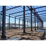 Modern Design Steel Structure Large Span Metal Warehouse Steel Frame Workshop Prefabricated Steel Building Kitchen Bathroom Hall