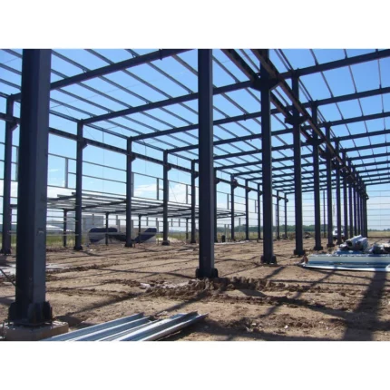 Low Cost Industrial Shed Steel Structure Prefab Workshop Carport Building Prefabricated Steel Warehouse Hall Buildings