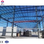 PEB Steel Structure Large Span Metal Workshop Industrial Park Steel Workshop Prefabricated Steel Factory Plants Modular Factory
