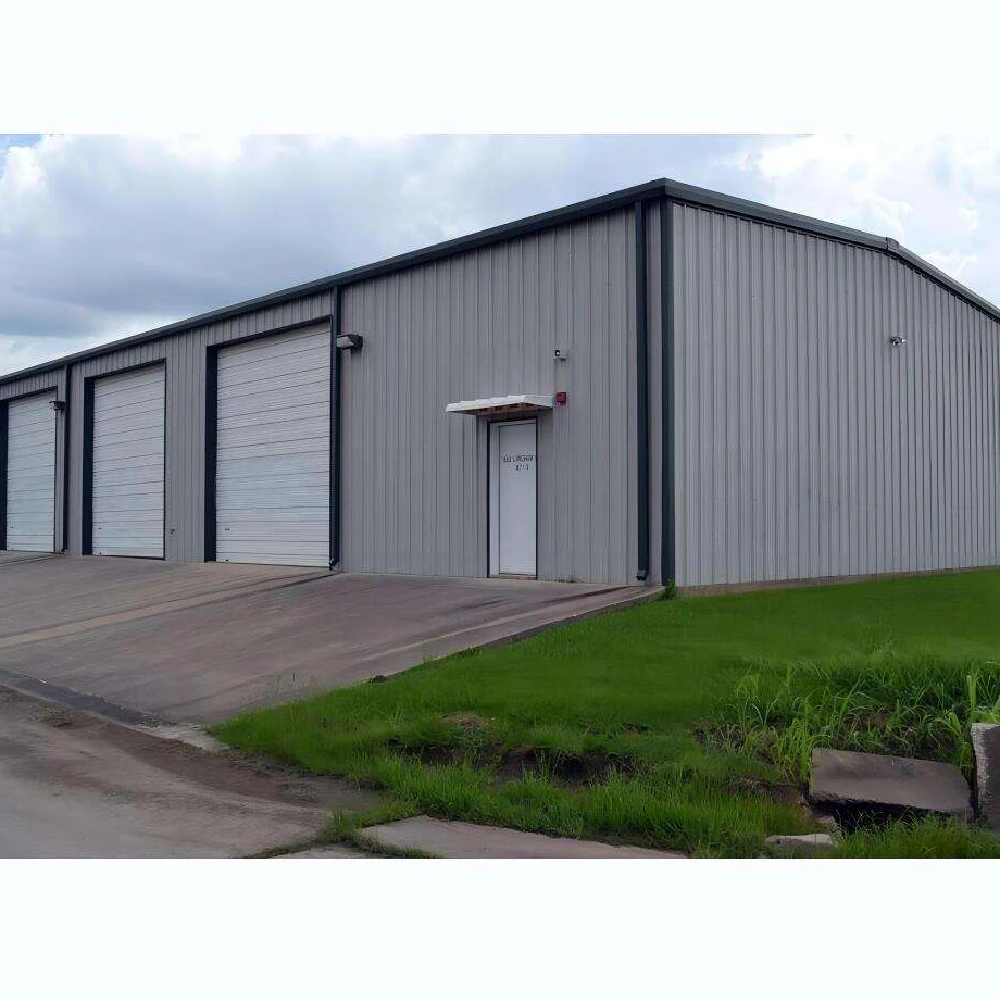 product_image_1777432952 Customized Prefabricated Light Steel Structure Garage Carport Shed Warehouse Workshop Building
