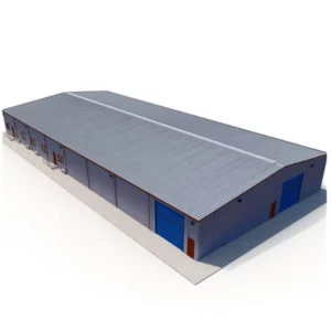 Light Prefab Steel Structure Prefabricated Warehouse Buildings Shed Factory Garage Hangar Steel Workshop Welding Cutting Bending