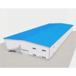 Light Prefab Steel Structure Prefabricated Warehouse Buildings Shed Factory Garage Hangar Steel Workshop Welding Cutting Bending