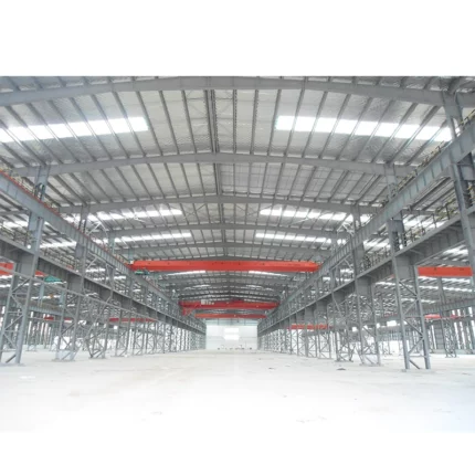 Hot Sale Prefabricated Steel Space Frame Steel Structure Building Galvanized Sheet Metal Workshop Steel Structure Hanger Free Style Customized
