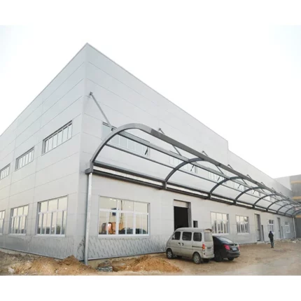 Frame Steel Structure Building Prefab Warehouse Commercial Prefabricated Steel Structure Workshop Building Free Style Customized