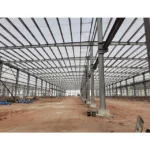 Frame Steel Structure Building Prefab Warehouse Commercial Prefabricated Steel Structure Workshop Building Free Style Customized