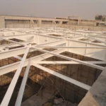 Light Weight Large Span Steel Structure Mesh Frame Steel Frame Roofing Prefabricated Workshop Warehouse Building Free Style Customized