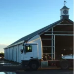 Pre-engineered Metal Building Steel Structure Frame Godown Garage Churches