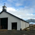 Pre-engineered Metal Building Steel Structure Frame Godown Garage Churches