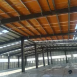 TV Factory Prefab Steel Structure Construction Warehouse Prefabricated Workshop Industrial Shed Free Design Glass Curtain Wall