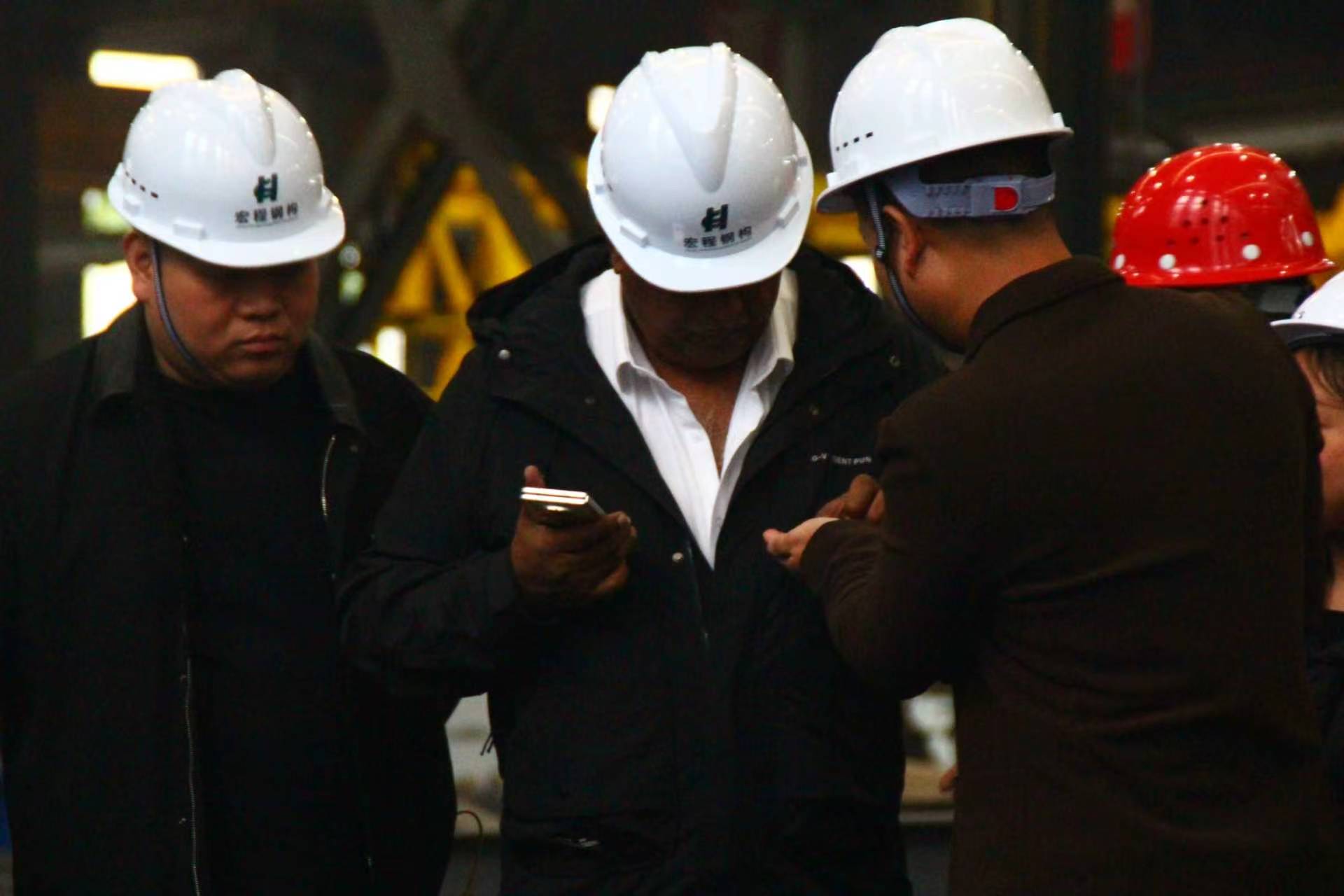 On-site discussion
