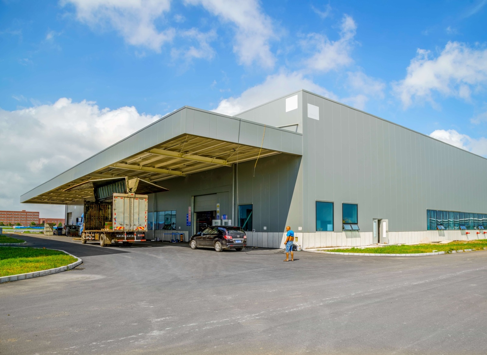 Mexico industrial steel building