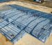 Prefab steel warehouse frame under construction in Bahrain industrial zone