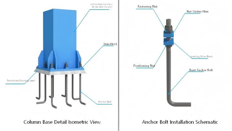 Steel structure component 14