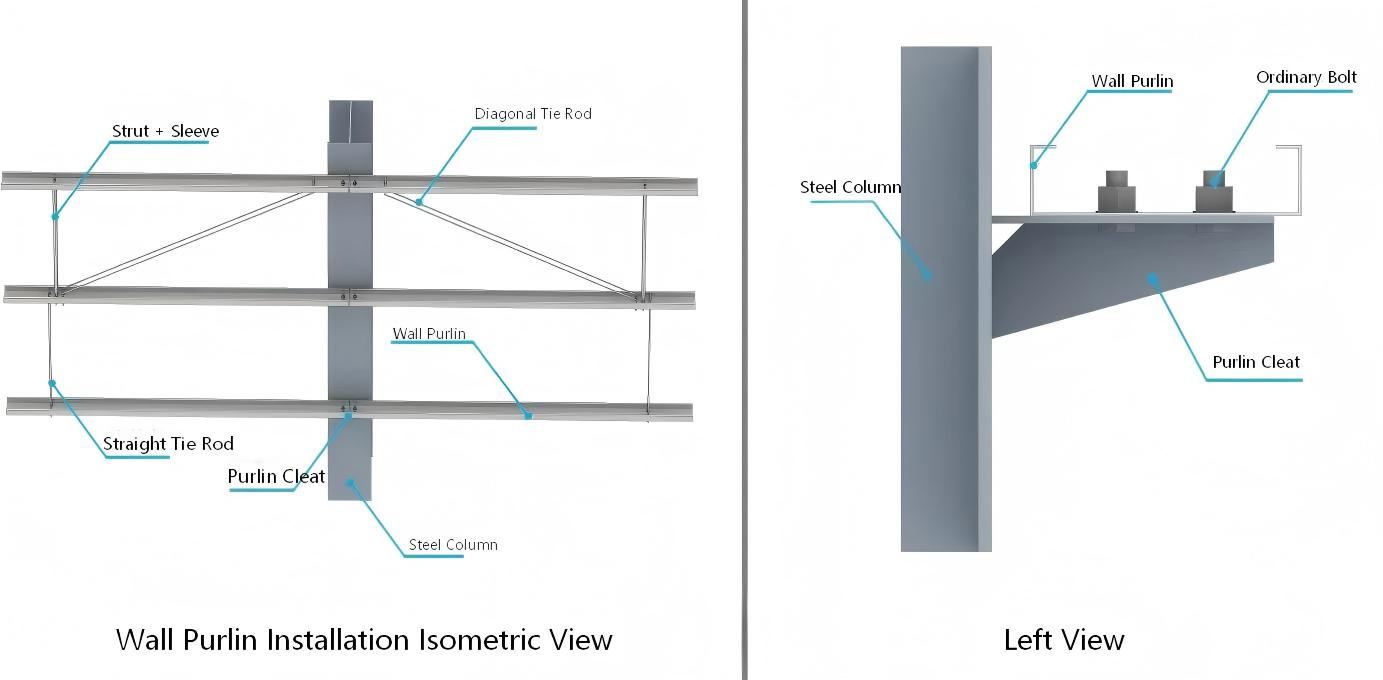 Steel structure component 15