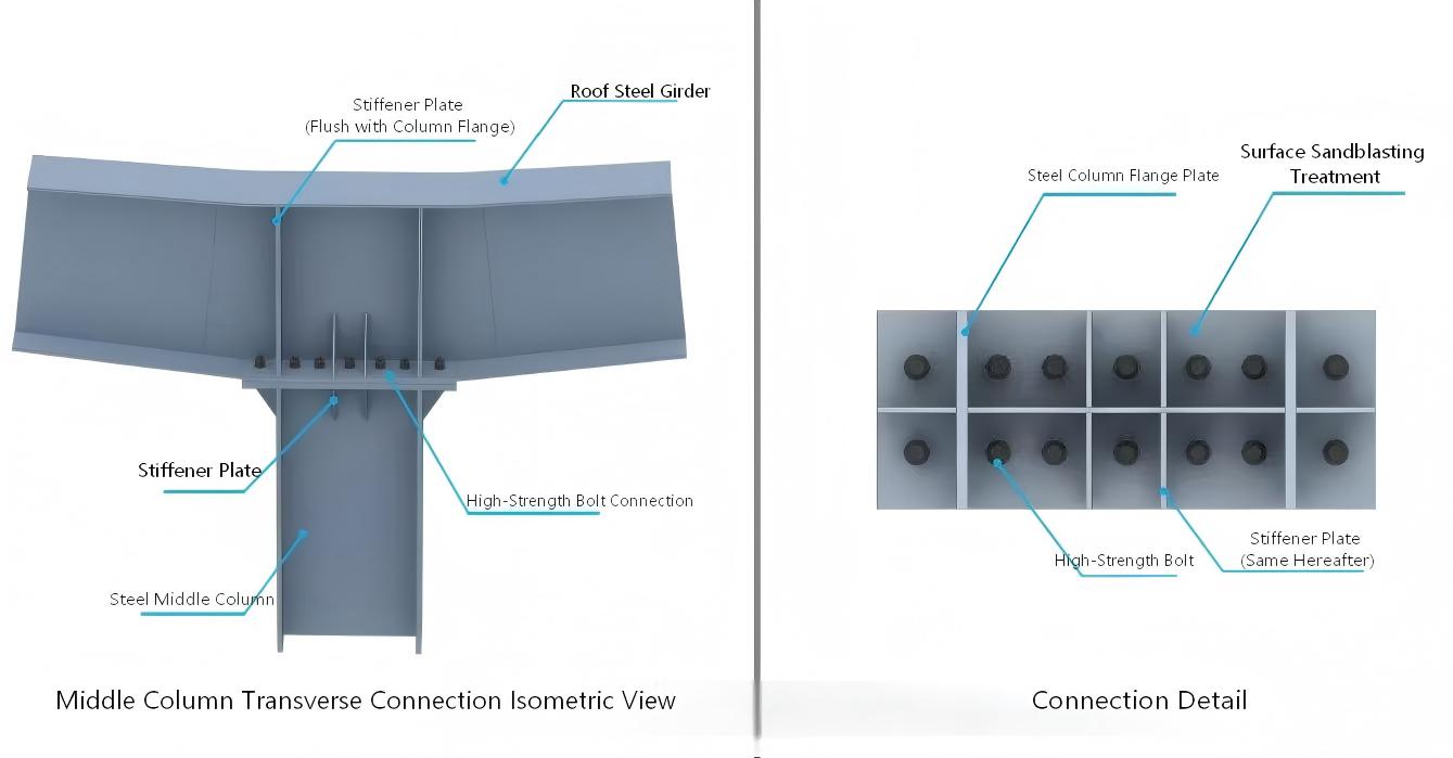 Steel structure component 6