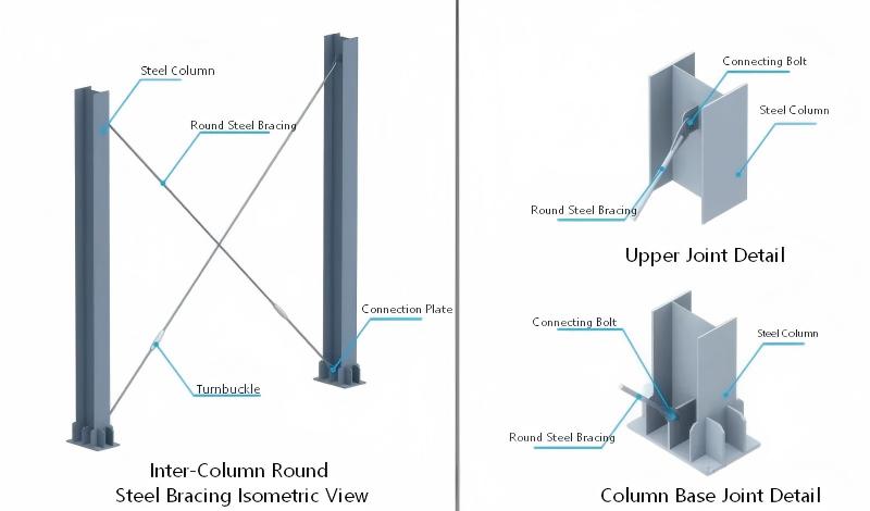 Steel structure component 9