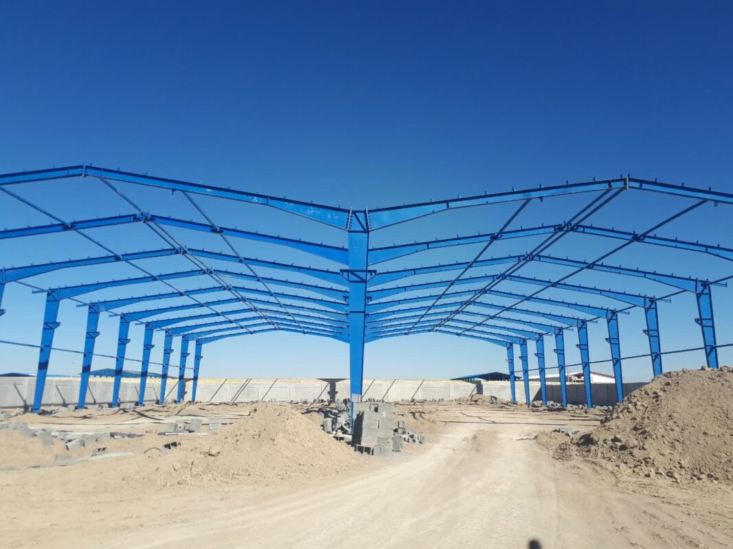 Real photo of steel structure industrial building for B2B project guide 1