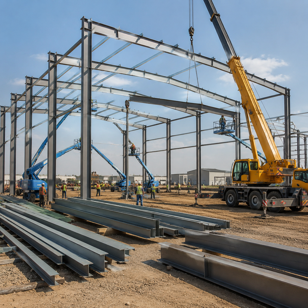 Steel Frame Installation Checklist: Procurement Handover Points Before Site Assembly - steel building project