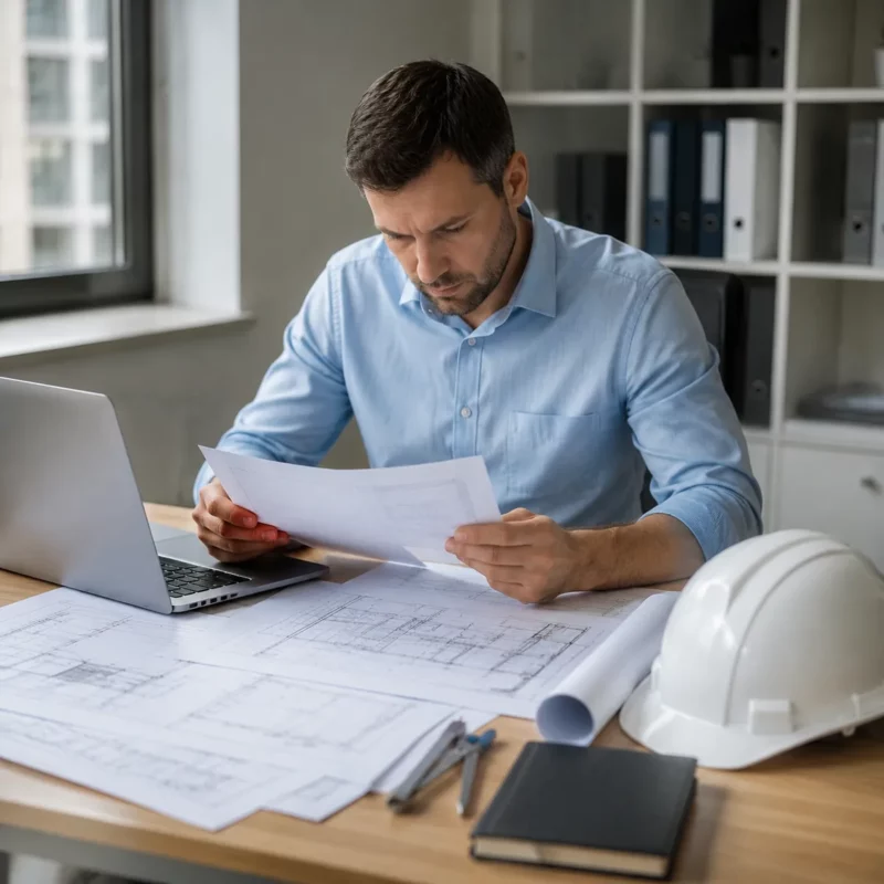 illustrative image for How to Read and Review Steel Building Shop Drawings Before A