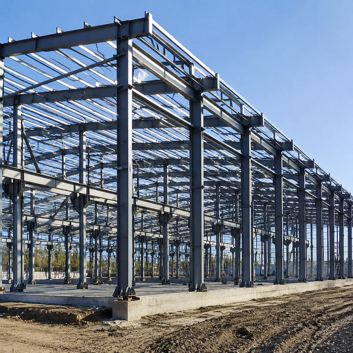 illustrative image for Steel Building Loads Explained: Dead, Live, Wind, Snow, and