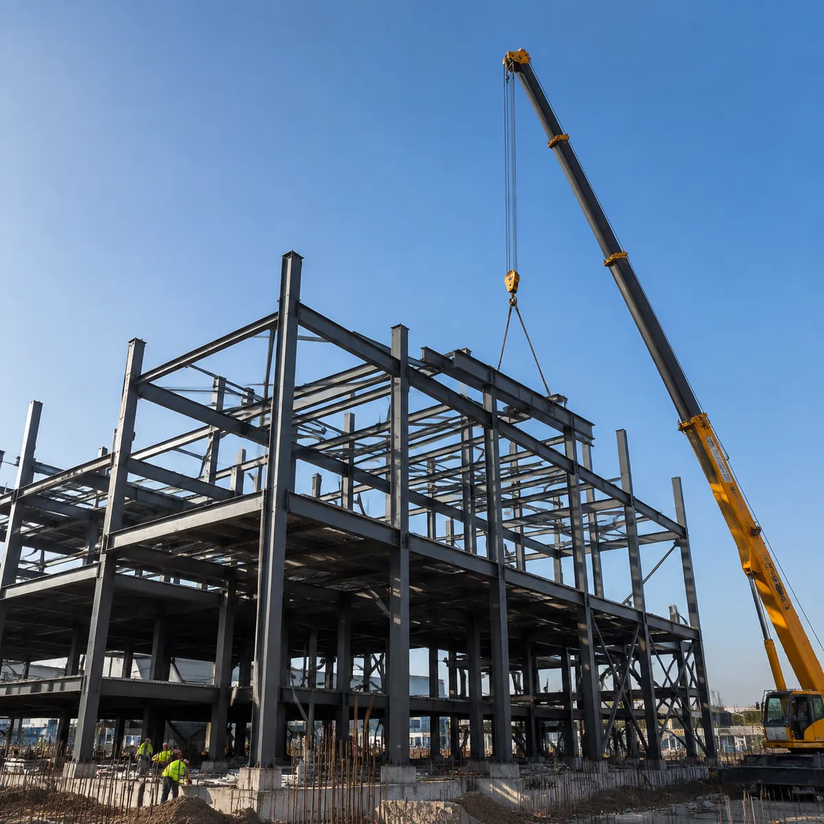 illustrative image for Armstrong Steel vs SteelStructurePrefab: Pre-engineered US b 1
