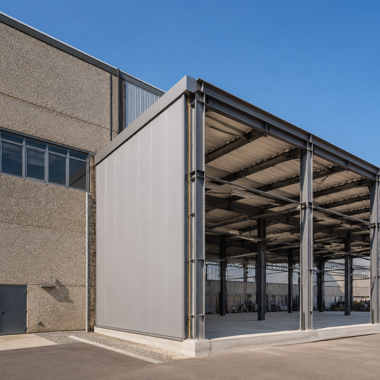 Choosing a Steel Structure System for an Industrial Expansion Project prefabricated steel structure